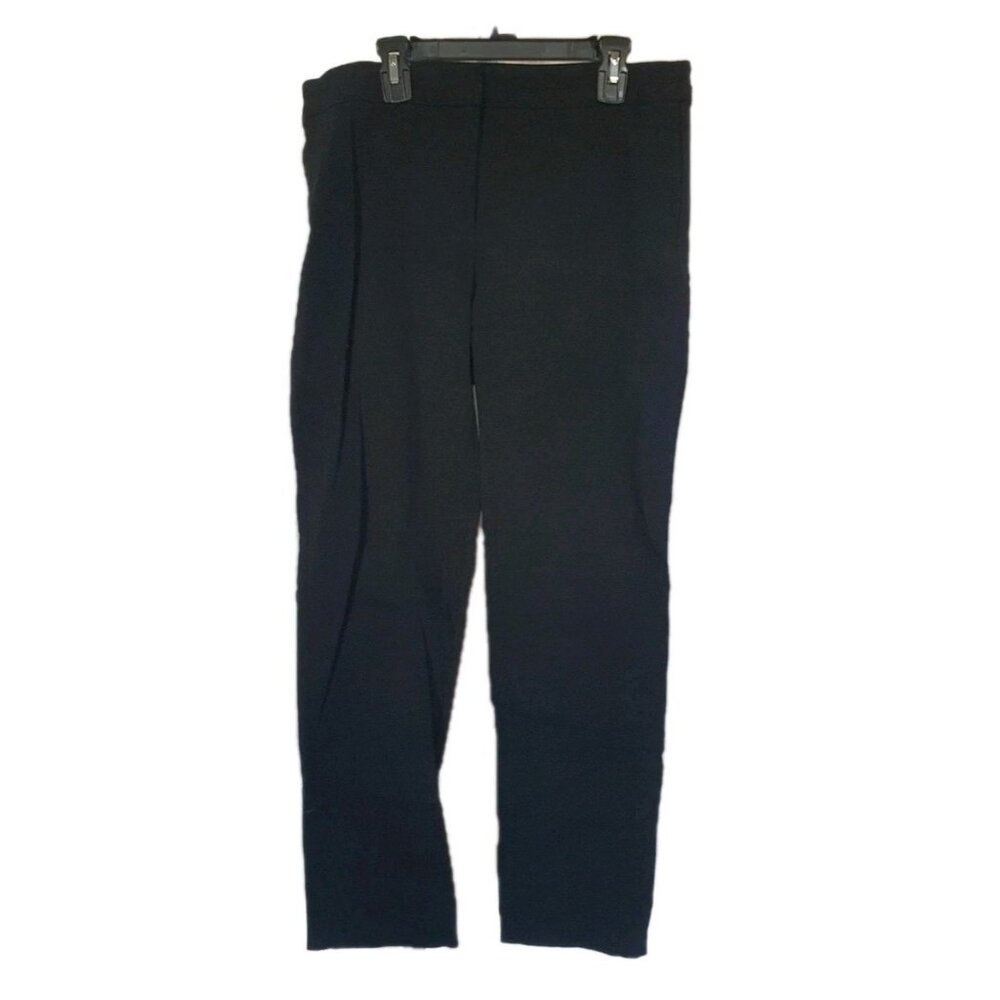 Counterparts Dress Pants Sz 10 Black Pull On Stretch Ankle Business Casual